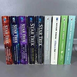 Star Trek Books Typhon Pact & A Time To... Lot of 9 Paperback Pocket Books *READ - Picture 1 of 8