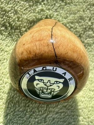 JAGUAR XJ6, XJS, XJ8, XK8, XJR, XKR, XK, tipo S, tipo X, perilla de cambio de marchas de madera de burl XK Foto 1 de 4