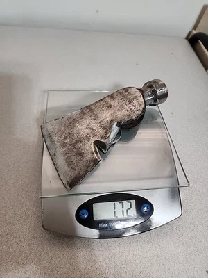 De colección 1,72 libras. VERDADERO TEMPER GENUINO Aparejo de Carpintero Medio Cabeza de Hacha  Foto 1 de 4
