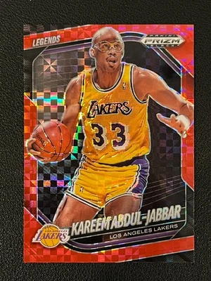 Карим Абдул-Джаббар 2024-25 Prizm черный красный Power /75 Lakers 270 - Изображение 1 из 2