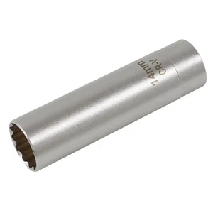 Sealey Spark Plug Socket with Magnetic Retainer 14mm 3/8"Sq Drive 12-Point AK656 - Picture 1 of 2