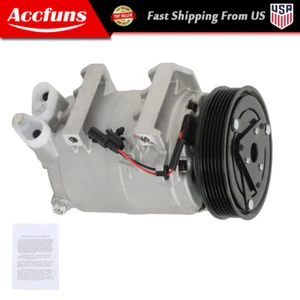 Compresor de aire acondicionado con embrague para Nissan Rogue 2008 2009 2010 2011-2013 2,5 L l4 - Imagen 1 de 13