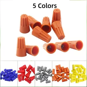 Kit de tuercas conectores de cableado eléctrico torcido tapones de rosca surtido - Imagen 1 de 19
