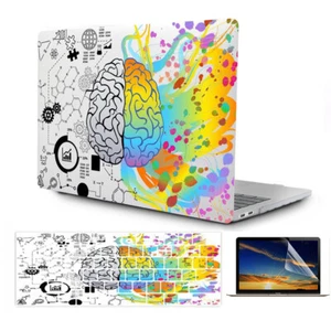 Left/Right Brain Hard Case Shell Protective Skin for MacBook Pro Air 13 14 15 16 - Picture 1 of 11