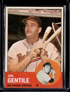 1963 Topps #260 Jim Gentile Baltimore Orioles EX - Picture 1 of 2