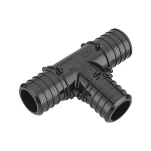 1 PCS EFIELD 1" x 1" x 1" Pex Crimp Tee Poly PPSU Barb Fitting Lead Free - Picture 1 of 3