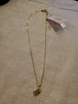 Kate Spade New York Animal Party Monkey Mini Pendant Necklace NWT $68 - Image 1 of 4