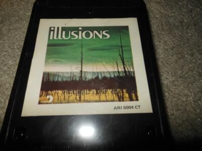 NEW ILLUSIONS MOTOWN HITS 8 TRACK TAPE WONDER WELLS JACKSON ROSS GAYE R&B SOUL - Image 1 of 4