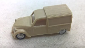 Eko España 1:86 Citroen 2 CV 4 Pato Beige Pato Caja AZU Fourgonette (30) - Imagen 1 de 3