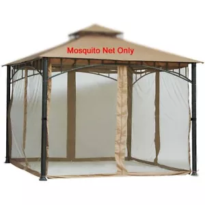 Replacement Mosquito Netting for Gazebo 12ftx12ft (Gazebo Mosquito Net Only) - Picture 1 of 5