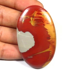 Noreena Jasper Cabochon 51x32 mm Oval Smooth Noreena 89 Cts Natural Gems NA-113 - Picture 1 of 9