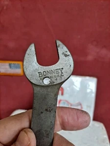 Vintage Bonney 5/8” x 3/4” Doppelmaulschlüssel 1729 guter Zustand Made USA! - Bild 1 von 5