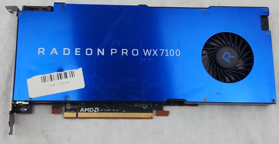 AMD Radeon Pro WX 7100 8GB GDDR5 Graphics Card - Image 1 of 1