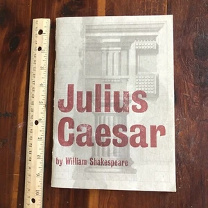 JULIUS CAESAR by Shakespeare PLAYBILL GLOBE THEATRE 1999 - Picture 1 of 5