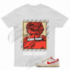 ENERGY Shirt for Air Dunk 85 Athletic Department Sail Photon Dust Picante Red 1
