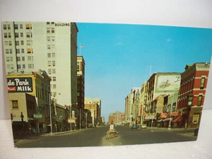 Vintage Postcard Douglas Avenue Wichita Kansas Posted - Picture 1 of 2