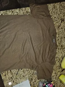 Large Brown Tee Shirt - Picture 1 of 3