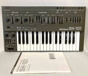 Roland SH-101 Monophonic Bass Synthesizer Keyboard Vintage Analog Synth Japan - Picture 1 of 8