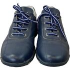 Creazione Women's Navy Blue Lace Up Casual Walking Shoes Size 5.5