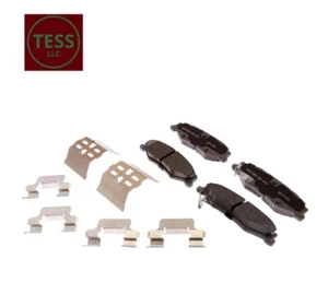 ACDelco Silver 14D732CHF1 Set pastiglie freno a disco posteriori in ceramica con clip - Foto 1 di 2