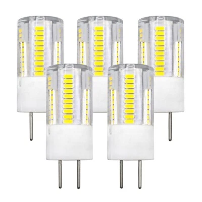 5pcs G4 Bi-Pin LED Lights Bulb 66-3014 Lamp 12V Landscape Lighting Cool White - Image 1 of 4