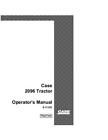 CASE IH 2096  TRACTOR OPERATOR`S MANUAL