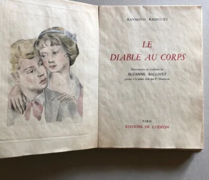 Raymond Radiguet — Le Diable au corps — ill. Suz. Ballivet — ex. /Annam — Odéon. - Picture 1 of 10