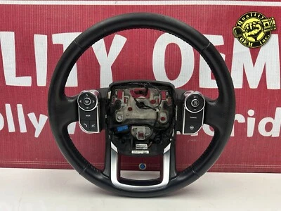 2014-2022 LAND RANGE ROVER SPORT L494 РУЛЬ С ПОДОГРЕВОМ КОЖА ЧЕРНЫЙ OEM - Изображение 1 из 4