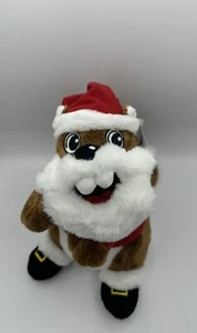 Buc-ees Biber 10 Zoll Plüsch Weihnachtsmann Feiertage Weihnachten Stofftier Bucees - Bild 1 von 4