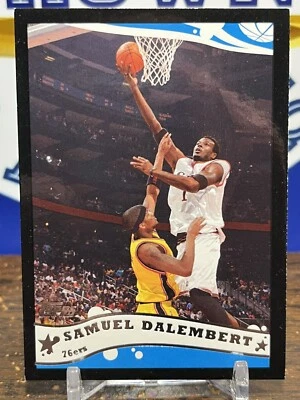 2005-06 Topps #82 Samiel Dalembert negro/500 Philadelphia 76ers Foto 1 de 2