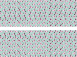 Pink Flamingo Cake Border Cake Wrap Edible Icing Topper Decoration - Picture 1 of 1