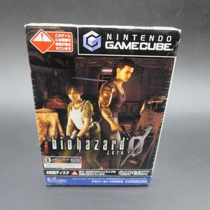 Biohazard Zero GameCube with Memory Card 59 Stickers and Manual Japan - Picture 1 of 14
