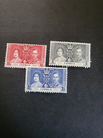 Stamps Cyprus Scott 140-2 never hinged Cover