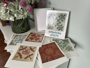 Honolulu Academy of Arts Hawaiian Quilts Notecards, 20 cards - Picture 1 of 5
