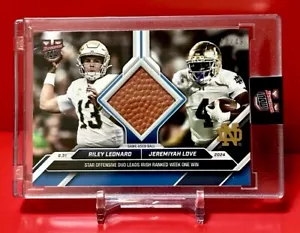 #40/49 ! Riley Leonard, Jeremiyah Love (RC) 🏈 Relic 2024 Bowman U Now ! - Picture 1 of 3