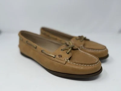 Zapatos de barco Sperry originales para mujer Skimmer marrón claro/bronceado STS85359 talla 11 Foto 1 de 4
