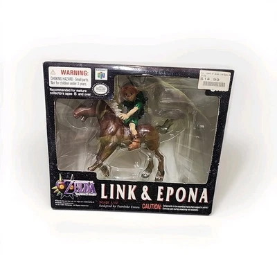 *RARE* Legend Of Zelda Majora’s Mask Link And Epona Figure From C-Works/ Epoch - Image 1 of 4