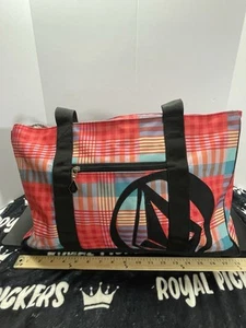 Volcom Reisetasche Sporttasche mit Reißverschluss seltene Farbe Muster Skate Bag - Bild 1 von 6