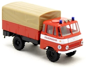 Busch 51659 - Robur LO 1801 A LKW Feuerwehr Auerbach LF 8 DDR 1:87 H0 - Picture 1 of 3