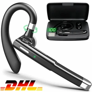 Wireless Bluetooth Kopfhörer Stereo Kabellos Headset Ohrhörer Mikrofon für Handy - Bild 1 von 15