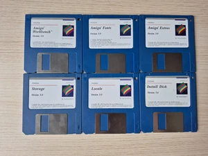 ✅ WORKBENCH 3.0 Locale Storage Extras ⭐ 6 Disketten Commodore Amiga 1200 ⚡️ - Picture 1 of 1
