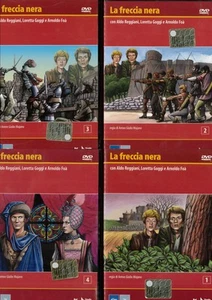 LA FRECCIA NERA 4DVD ED.EDICOLA EX NOLEGGIO COFANETTO - Bild 1 von 1