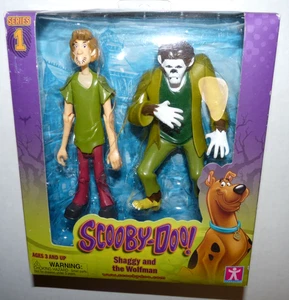 Charter Scooby-Doo Shaggy & The Wolfman Serie 1 Actionfiguren 2 Stück Neu in OVP - Bild 1 von 5