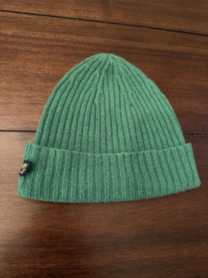 Abercrombie & Fitch Cuffed Wool Beanie One Size Kelly Green Youth / Teens - Image 1 of 4