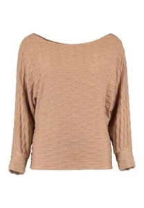 Hailys Knit Shirt Ca44lla Camel - Picture 1 of 1