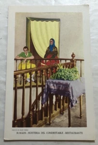 Burgos - Hosteria Del Condestable - Restaurante, Spagna. Cartolina (Q2) - Foto 1 di 2