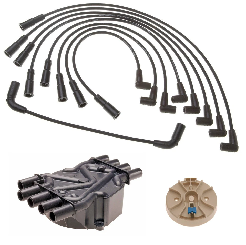 GM OE Distributor Cap Pro Rotor & Wires Kit ACDelco for Escalade Yukon C1500 V8 - Image 1 of 1