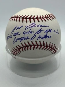 Jose Canseco From Mr. 40/40 to Mr. 50/50 Congrats Ohtani Signed Baseball PSA *19 - Picture 1 of 3