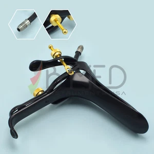 OR Grade Leep Graves Vaginal Speculum Medium Lletz Insulated OB Gynecology  - Picture 1 of 6