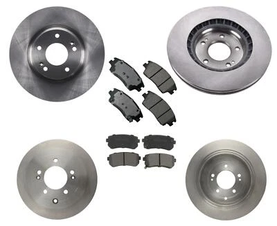 Pastillas de rotores de freno de disco delanteros Rr para Hyundai Tucson 19-21 con estacionamiento eléctrico Foto 1 de 4